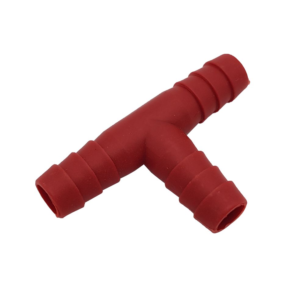 Тройник для поилки FERMERZ, 10 мм пластиковый Т образный, 20 шт