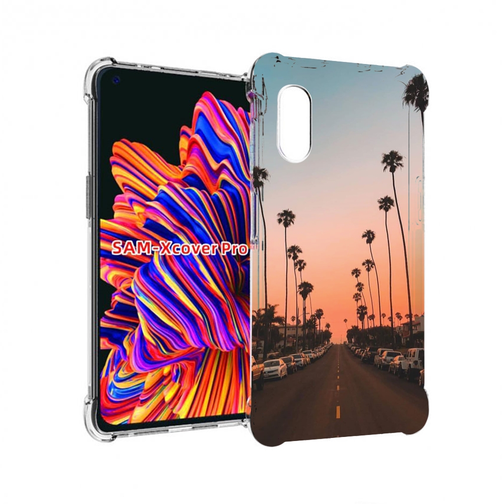 

Чехол MyPads дорога-с-закатом для Samsung Galaxy Xcover Pro 1, Прозрачный, Tocco