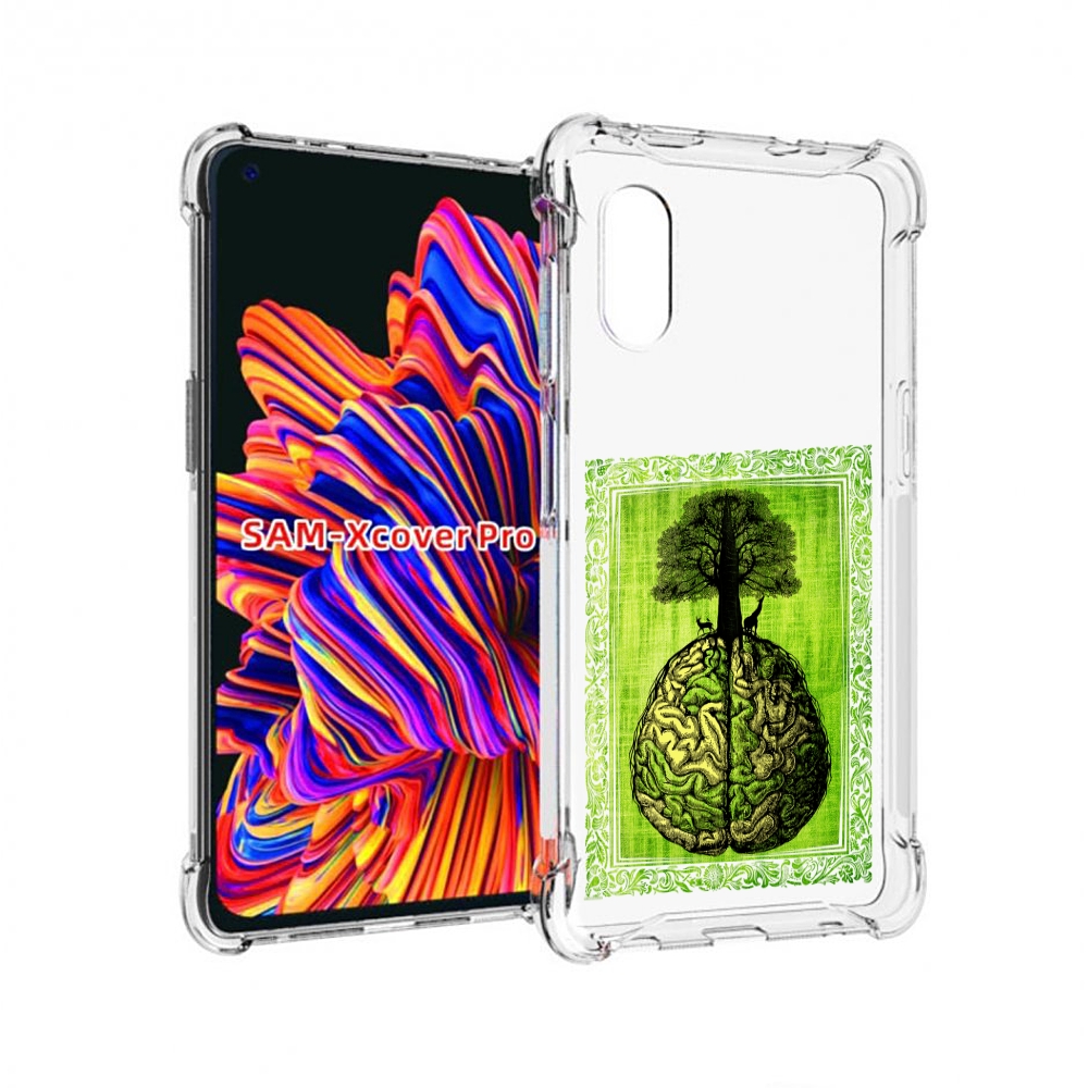 

Чехол MyPads абстракция здоровый мозг для Samsung Galaxy Xcover Pro 1, Прозрачный, Tocco