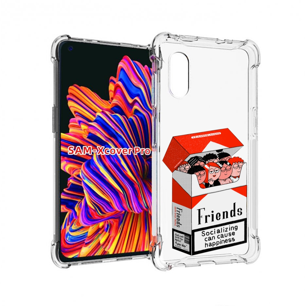 

Чехол MyPads друзья для Samsung Galaxy Xcover Pro 1, Прозрачный, Tocco