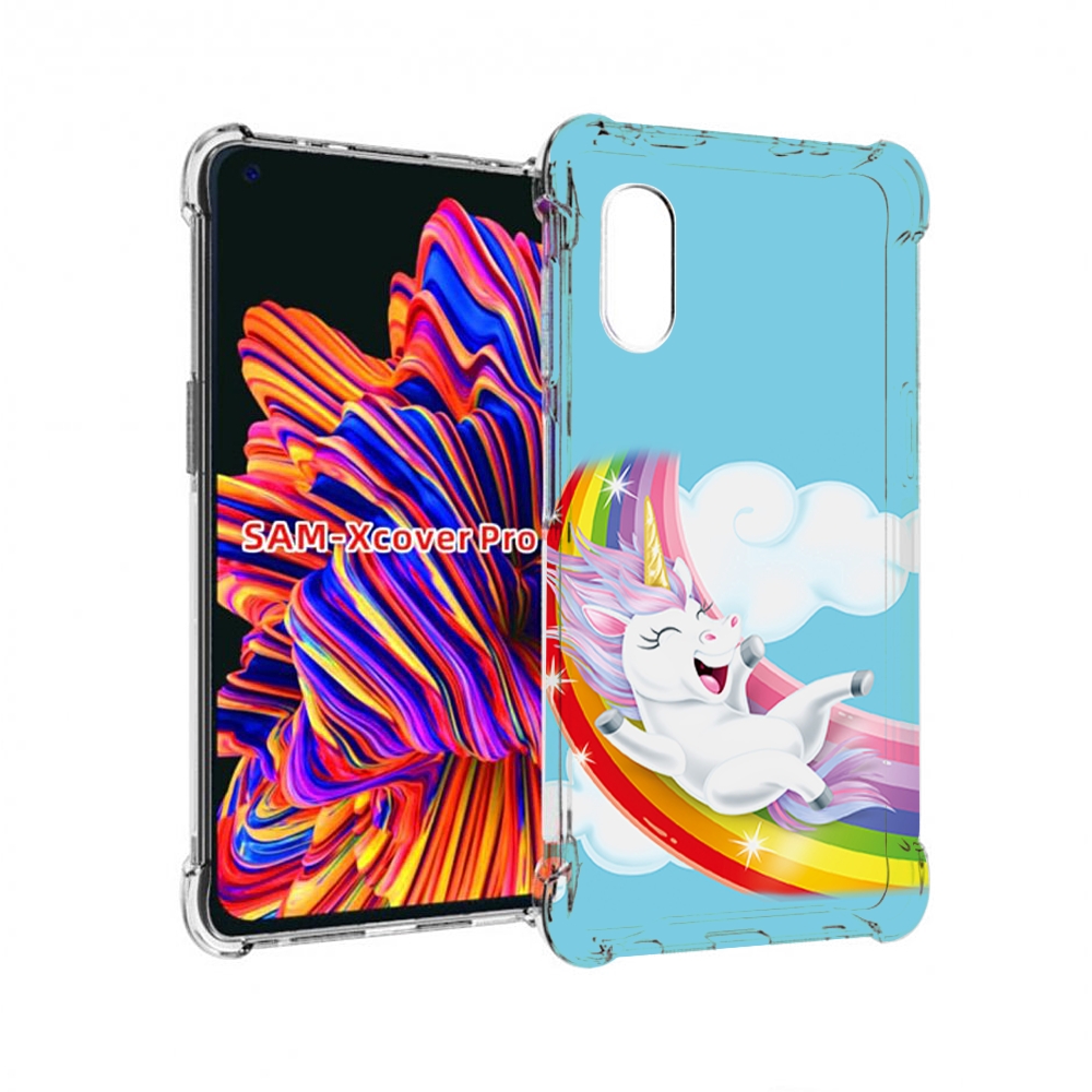

Чехол MyPads единорог-на-радуге для Samsung Galaxy Xcover Pro 1, Прозрачный, Tocco