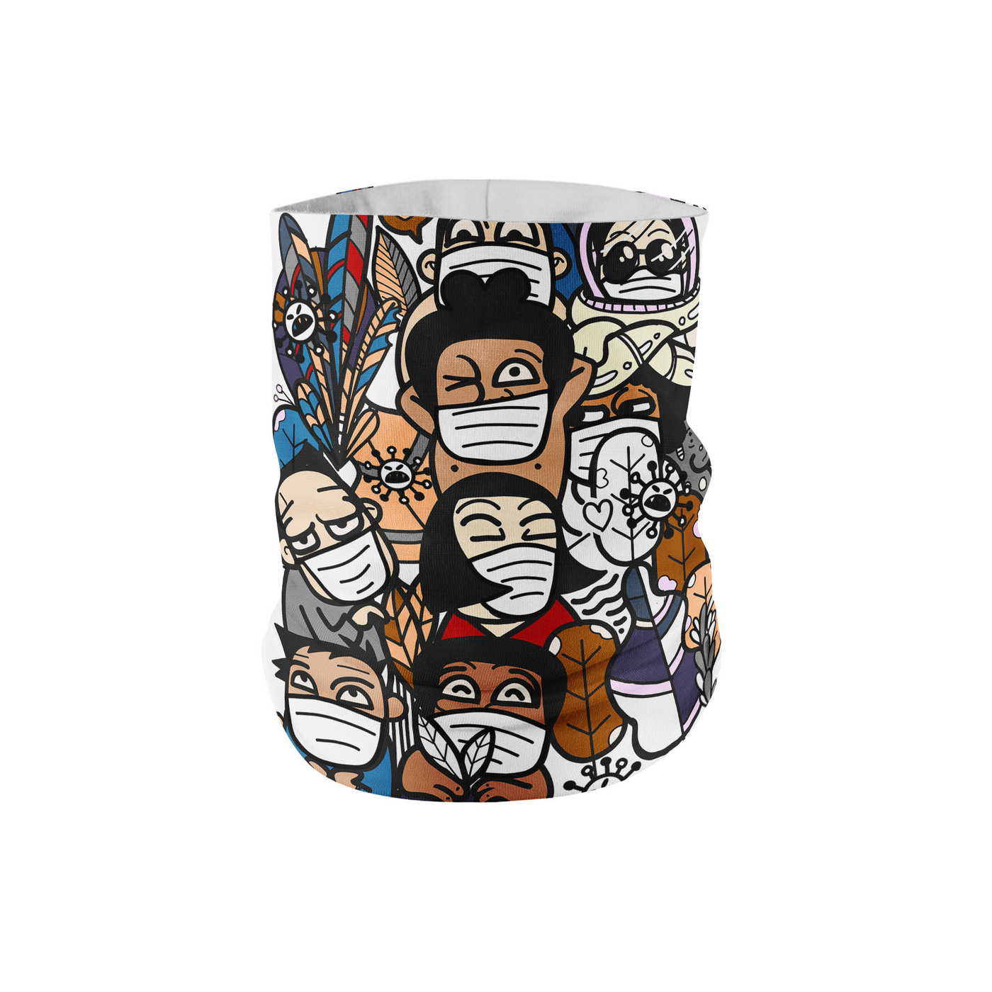 

Бандана-бафф с принтом Все маски BuffAllMask159, Разноцветный, BuffAllMask