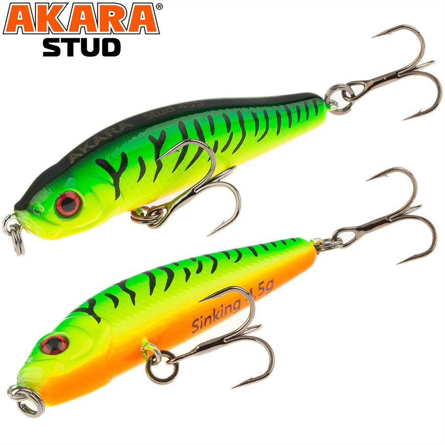 

Воблер Akara Stud 45S 4,5 гр A-68, Разноцветный, Stud