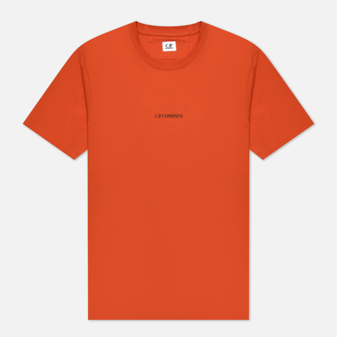 

Мужская футболка C.P. Company 30/1 Jersey Reverse Print оранжевый, Размер M, 30/1 Jersey Reverse Print