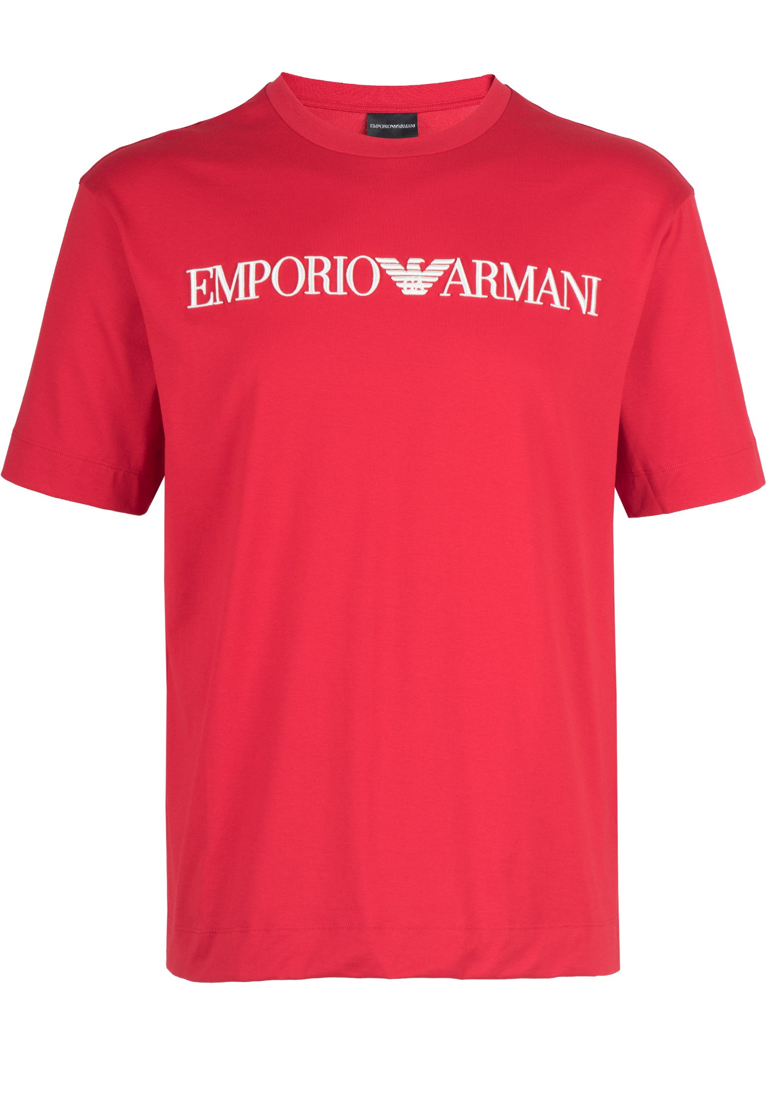 фото Футболка мужская emporio armani 116807 красная 2xl