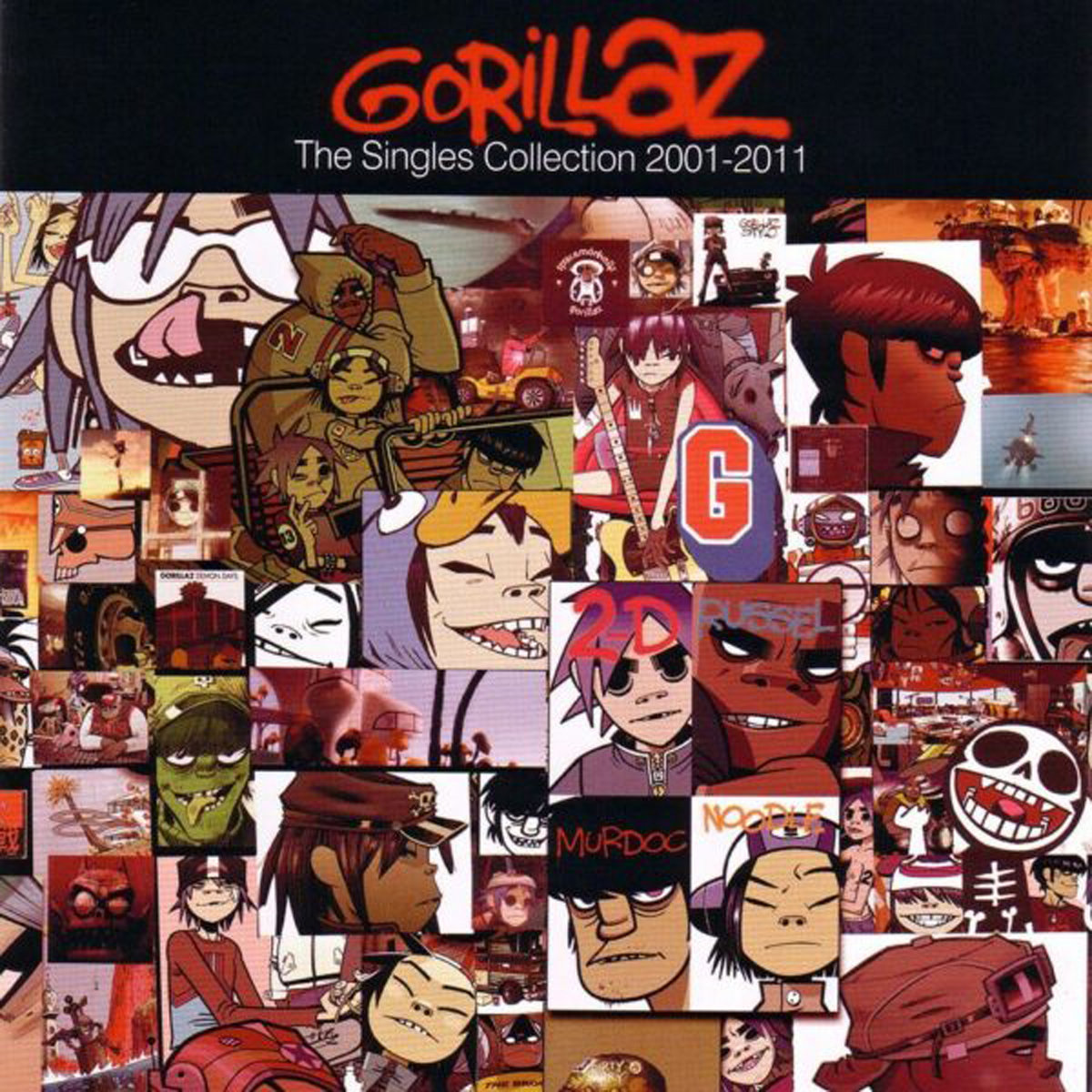 Gorillaz The Singles Collection 2001-2011 (Box Set) 8LP