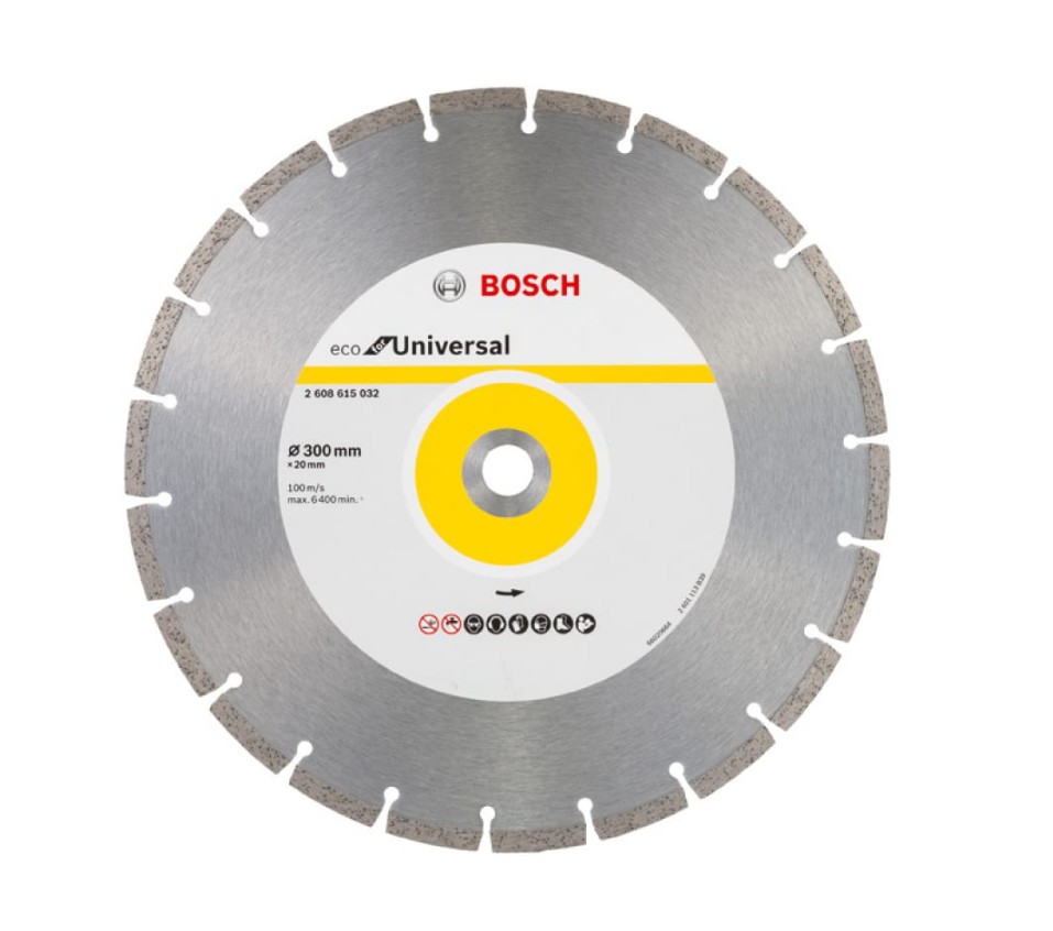 фото Диск алмазный bosch eco universal (300х20 мм) 2.608.615.032