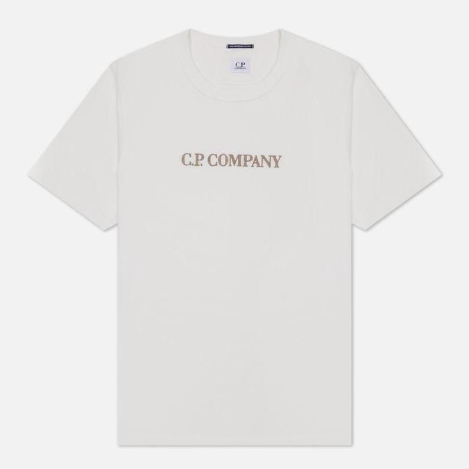 

Мужская футболка C.P. Company 30/2 Mercerized Jersey Graphic Logo белый, Размер M, 30/2 Mercerized Jersey Graphic Logo