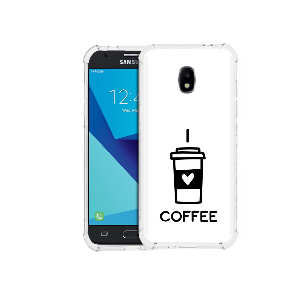 

Чехол MyPads Tocco для Samsung Galaxy J3 (2017) Я люблю кофе (PT74067.575.206), Прозрачный, Tocco
