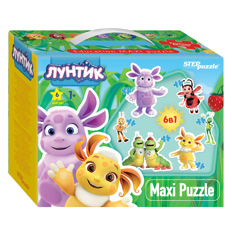 

Пазл 6в1 Лунтик Мельница Step Puzzle, 6в1