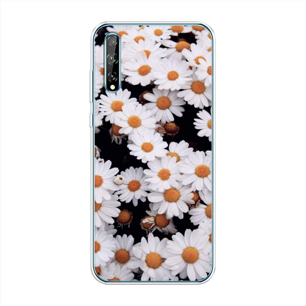 

Чехол Awog на Huawei P Smart S "Ромашковое поле", Белый, 6103550-4