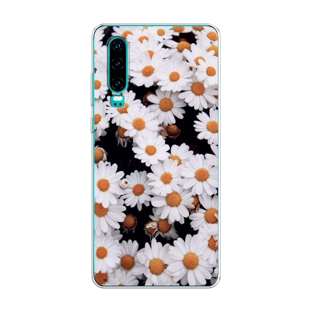 

Чехол Awog на Huawei P30 "Ромашковое поле", Белый, 68550-4
