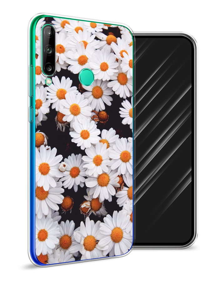

Чехол Awog на Huawei P40 lite E "Ромашковое поле", Белый, 612450-4