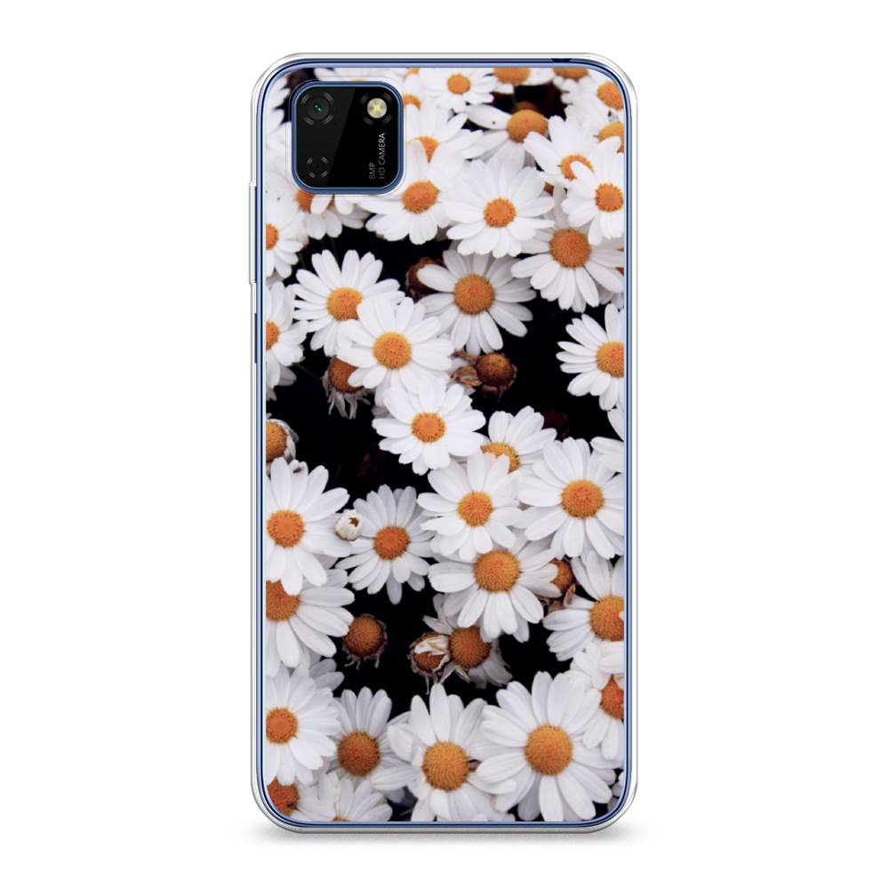 

Чехол Awog на Huawei Y5p "Ромашковое поле", Белый, 6103750-4