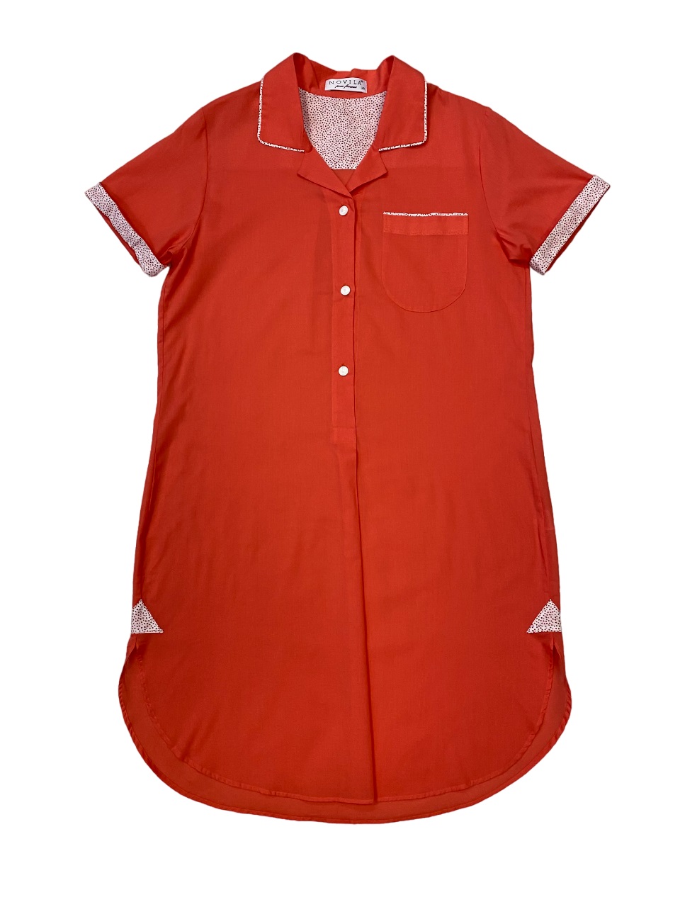 Ночная сорочка женская NOVILA 4774 134 красная 40(EU)