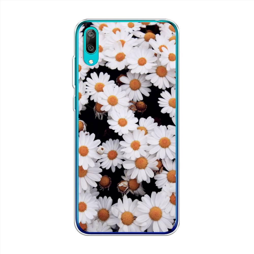 фото Чехол awog "ромашковое поле" для huawei y7 prime 2019