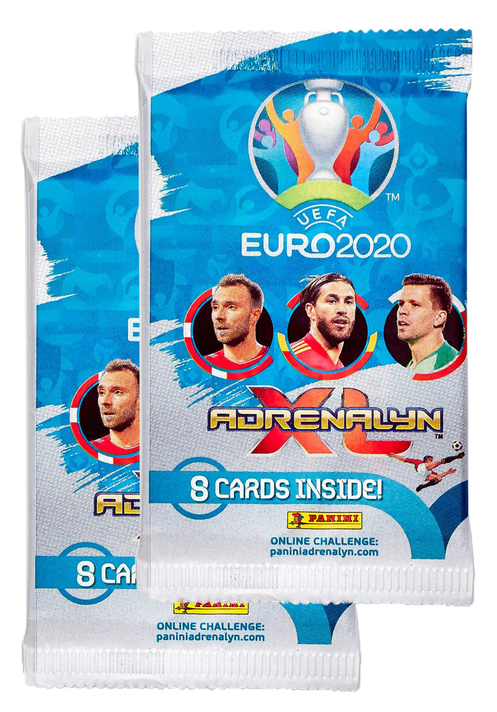 

2 бустера Panini EURO 2020 Adrenalyn XL (16 карточек), Adrenalyn XL
