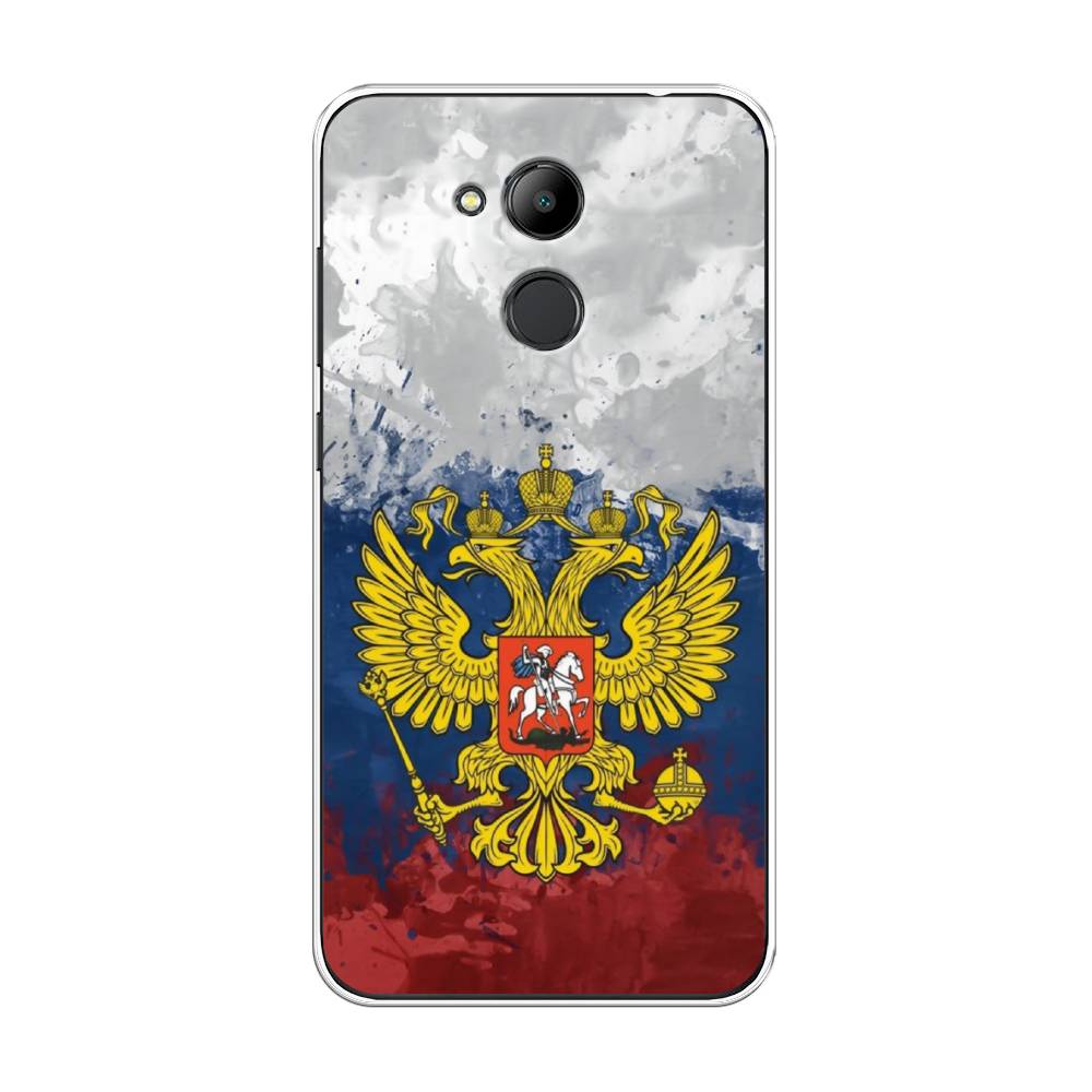

Чехол Awog на Honor 6C Pro "РФ", Белый;синий;красный, 63850-5