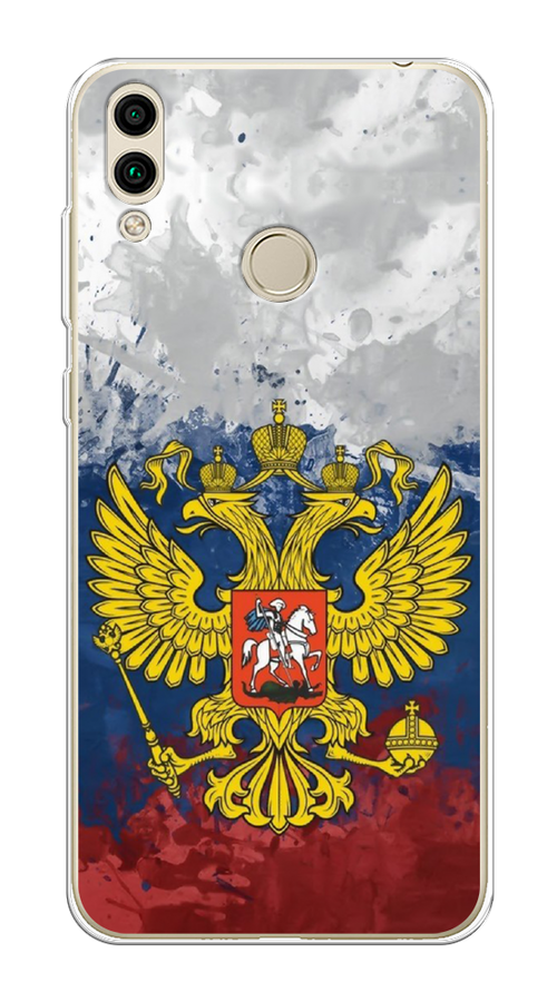

Чехол Awog на Honor 8C "РФ", Белый;синий;красный, 67150-5