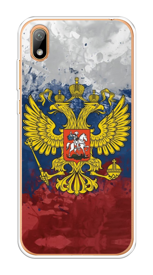 

Чехол Awog на Honor 8S "РФ", Белый;синий;красный, 69150-5
