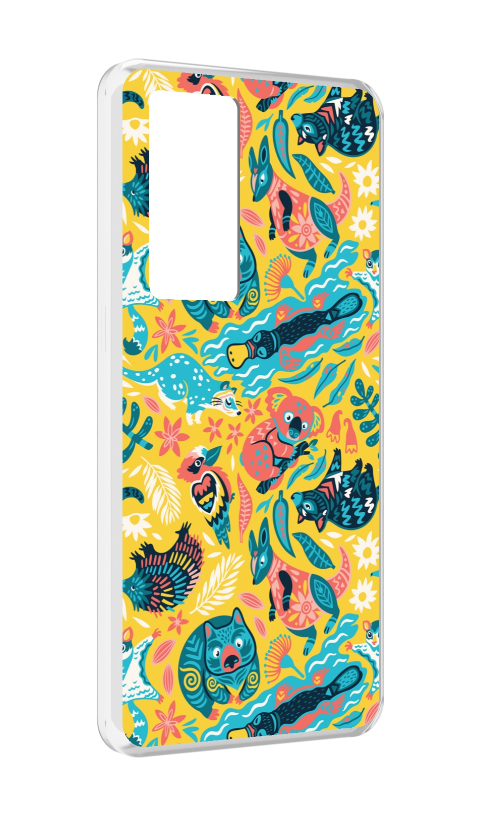 

Чехол MyPads seamless-pattern для Realme GT Master Explorer Edition, Прозрачный, Tocco