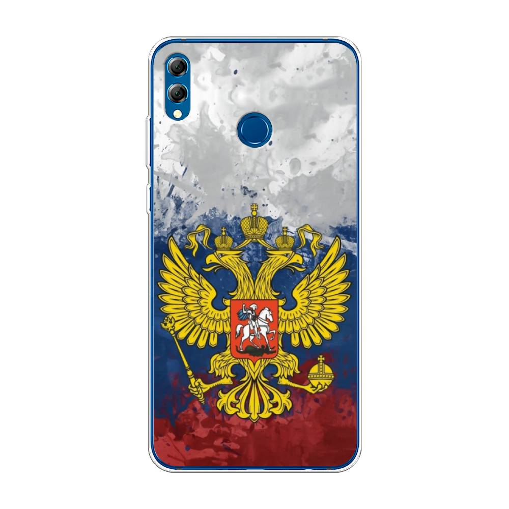 

Чехол Awog на Honor 8X Max "РФ", Белый;синий;красный, 66550-5