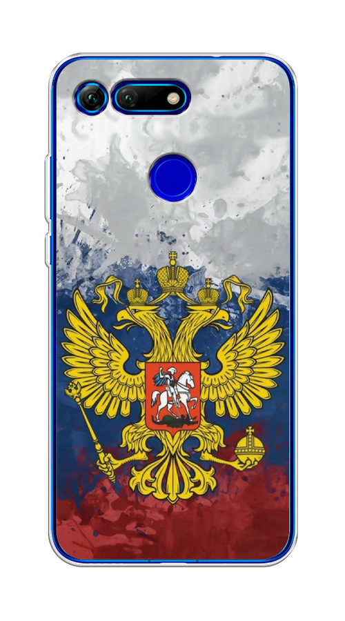 

Чехол Awog на Honor V20 (View 20) "РФ", Белый;синий;красный, 67350-5