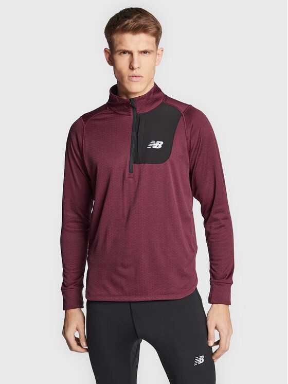 Толстовка мужская New Balance 0000301563341 бордовая 2XL (доставка из-за рубежа)