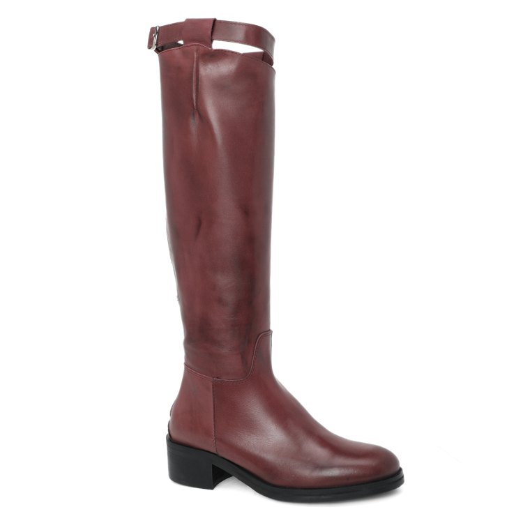 

Сапоги женские Tendance U45 бордовые 36 EU, Бордовый, U45