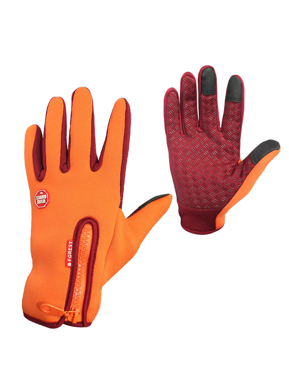 

Велоперчатки MoscowCycling MC-GLOVE-06, оранжевый, L, MC-GLOVE-06