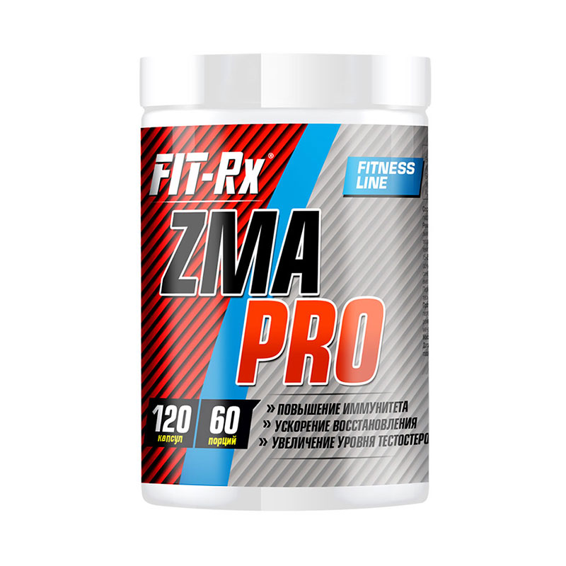 фото Минеральный комплекс fit-rx zma pro 120 капсул