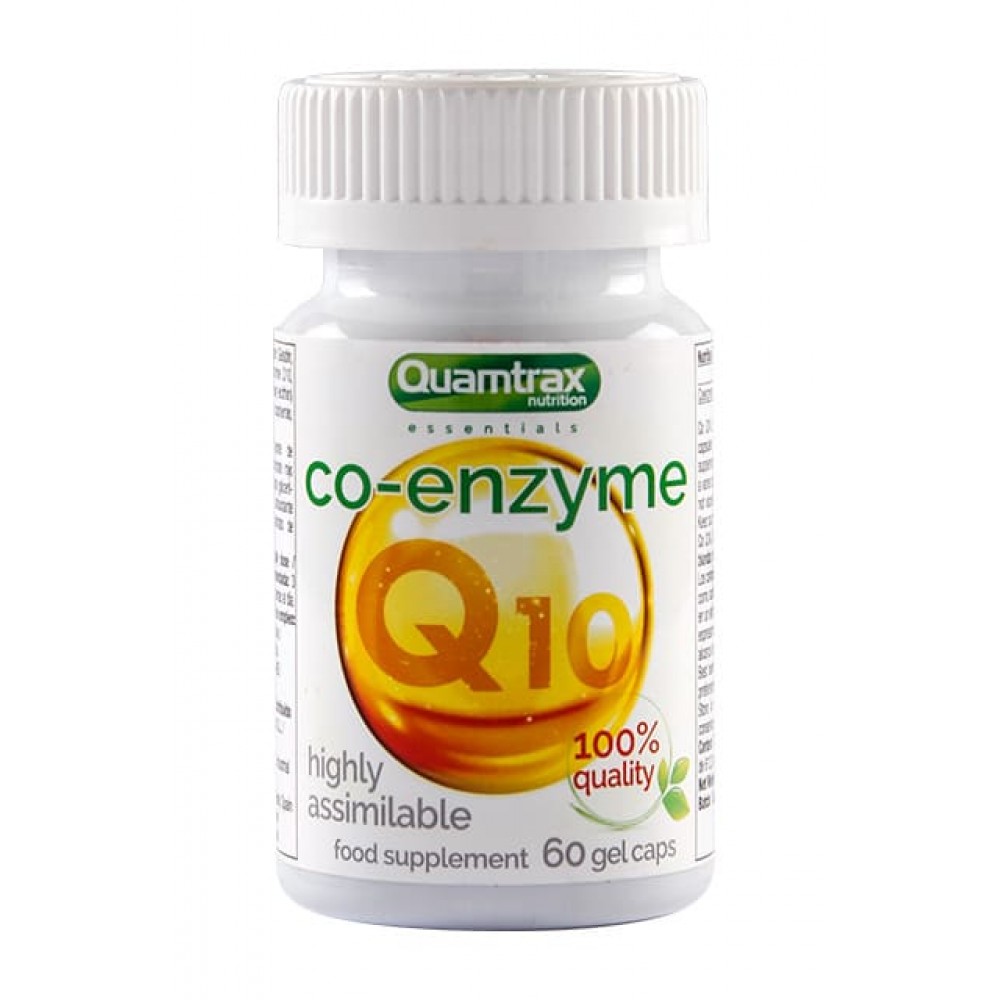 фото Коэнзим quamtrax nutrition co-enzyme q10 30 мг 60 капсул