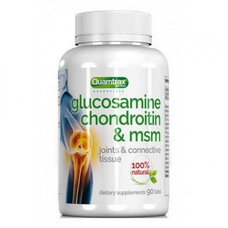 

Quamtrax Nutrition Комплекс для суставов Glucosamine Chondroitin & MSM, 90 таб