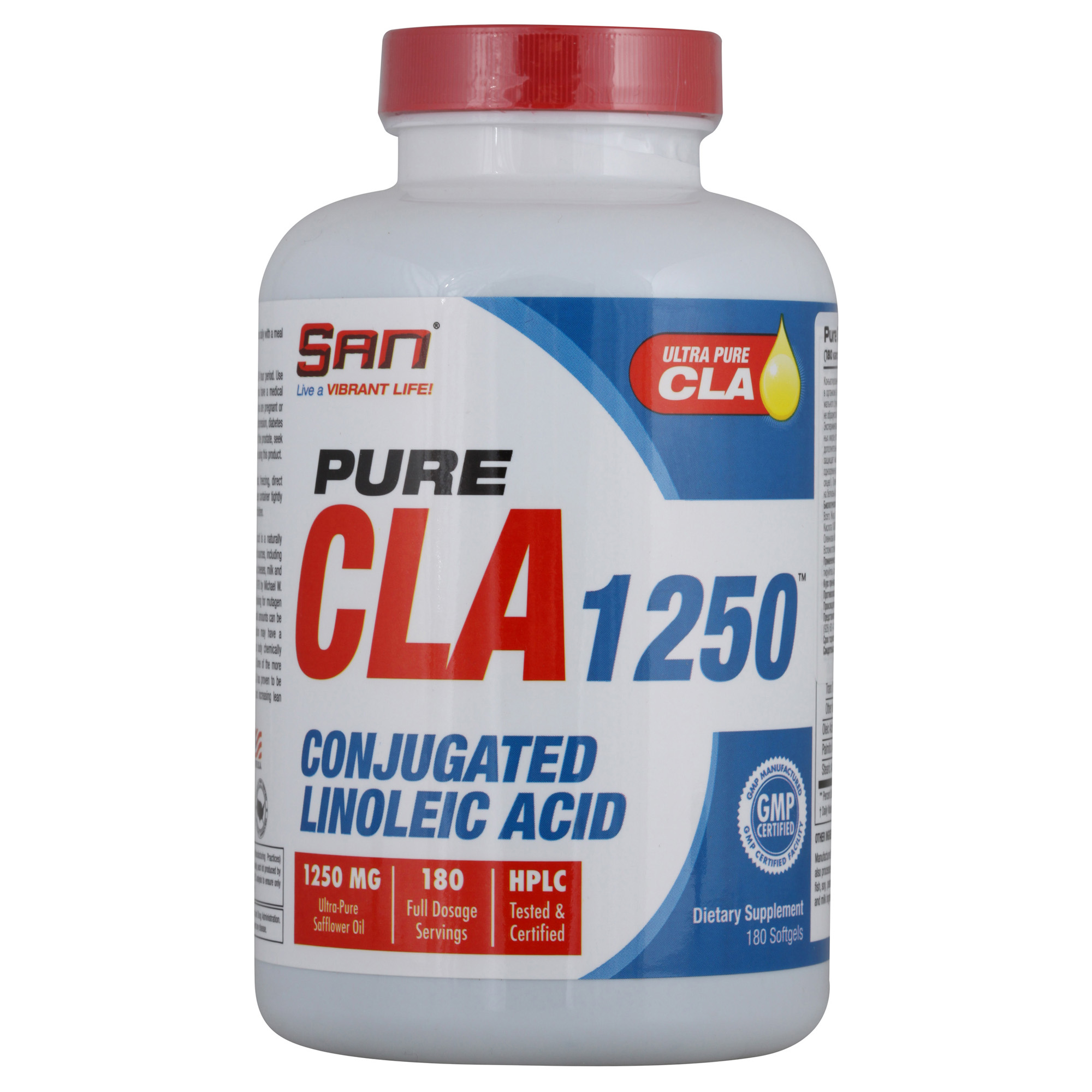 

SAN Pure CLA 1250, 180 капс