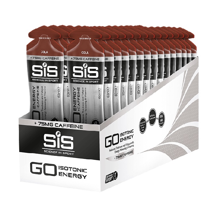 

Энергетический гель SiS Go Energy+Caffeine, 30 x 60 мл, cola, Go Energy+Caffeine