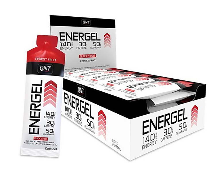 

Энергетический гель QNT Energel, 25 x 55 мл, wild berry, Energel