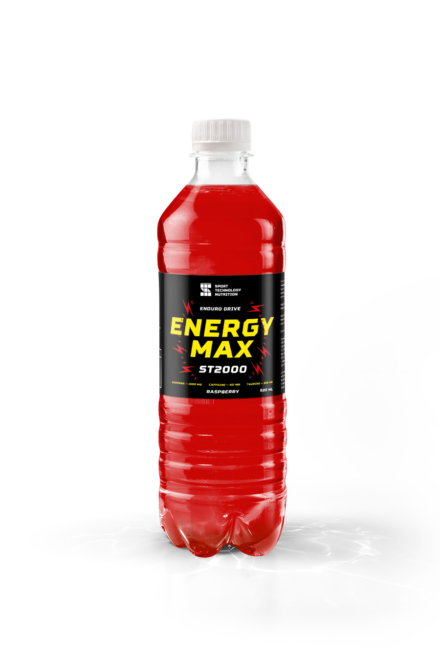 

Восстановительный напиток Sport Technology Nutrition Energy Max ST 2000, 500 мл, raspberry, Energy Max ST 2000