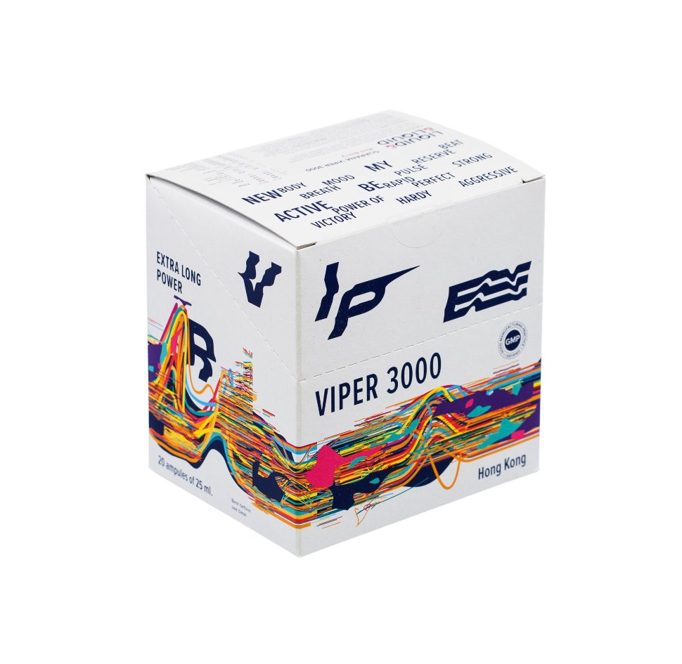 

Энергетик Liquid&Liquid Guarana Viper 3000, 20 x 25 мл, red berry, Guarana Viper 3000