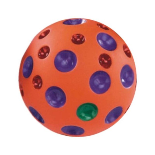 Игрушка-пищалка для собак Nobby Мяч рельефный из винила, в ассортименте, 7,5см