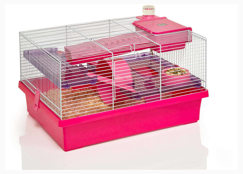 

Клетка для грызунов Fauna International Pico, розовая, 50х36х29 см, Pico