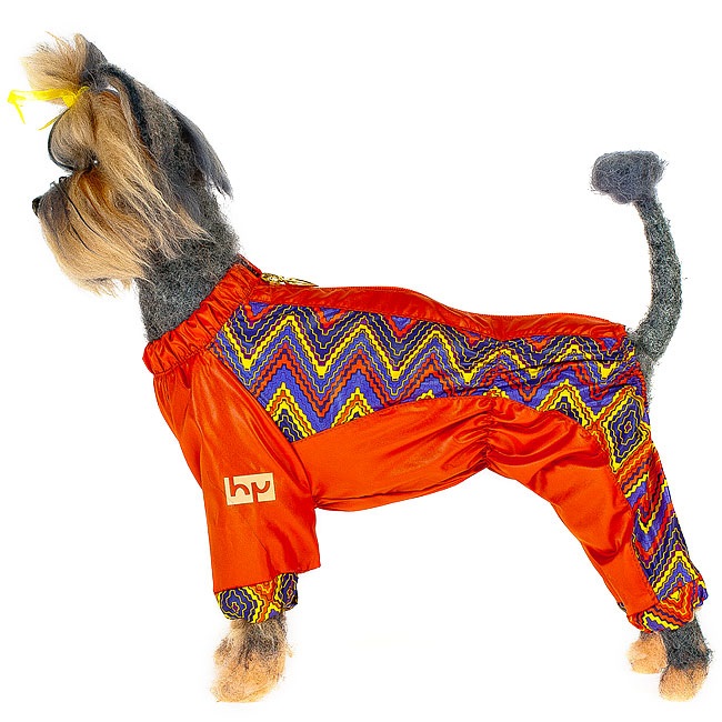 фото Комбинезон для собак happy puppy радуга, без подкладки, женский, размер m (2)