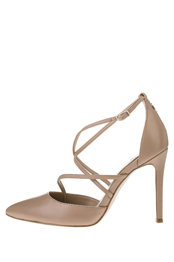 

Босоножки женские Guess FL5CLA-LEA08 бежевые 38 US, Бежевый, FL5CLA-LEA08