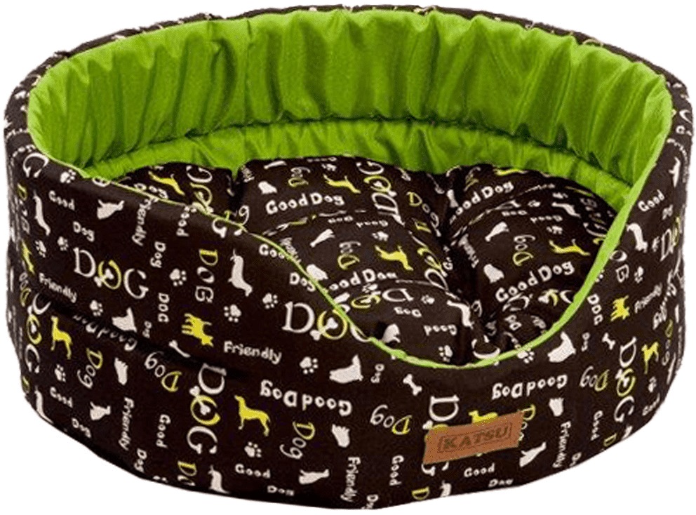 

Лежак для животных Katsu Yohanka shine Dogs, зеленый, размер 3, 52х46х19 см, Yohanka shine Dogs