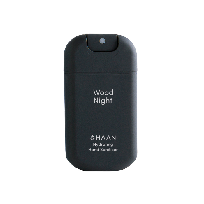 фото Антисептический спрей для рук hydrating hand sanitizer wood night древесный акцент 30мл haan