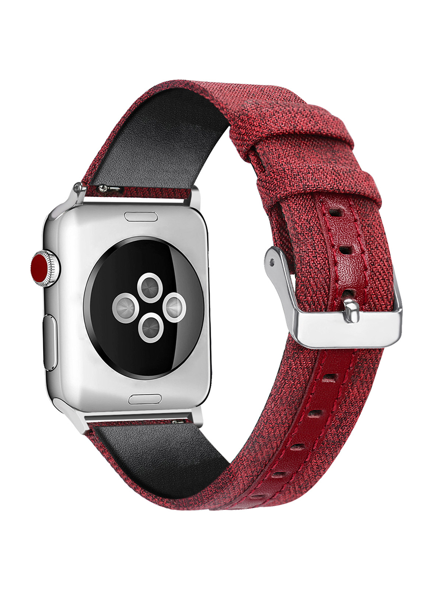 

Сменный ремешок Nuobi Fashion Mixture для Apple Watch 38/40mm Red, NBRAW38-FMX