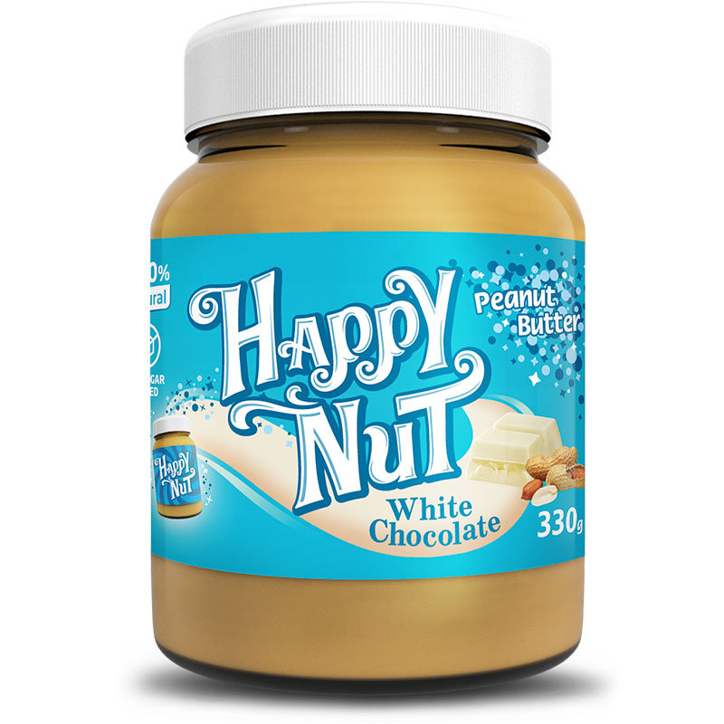 

Арахисовая паста Happy Life Happy Nut с белым шоколадом 330 г