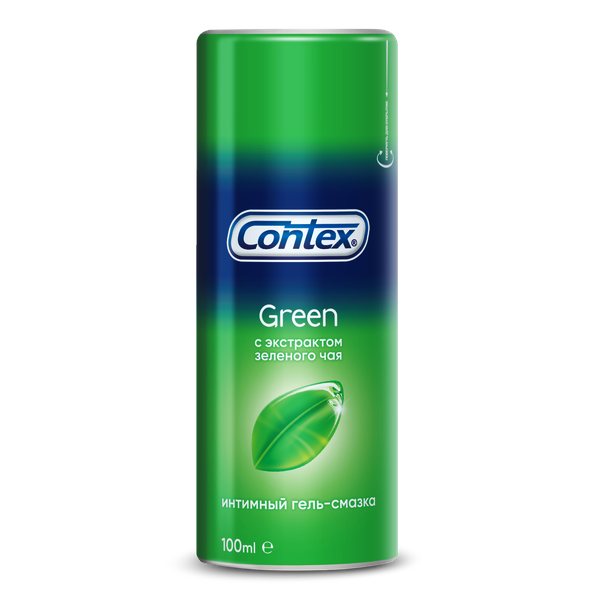 фото Гель-смазка contex plus green 100 мл