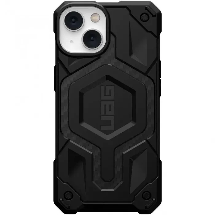 

Чехол Urban Armor Gear (UAG) Monarch Pro для MagSafe Series для iPhone 14 Pro Carbon Fiber, Черный, Armor Gear