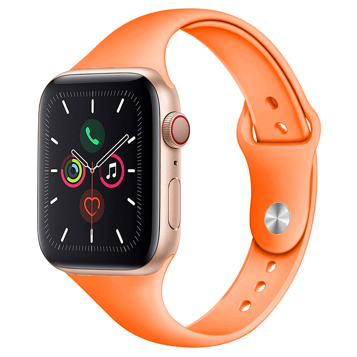 

Сменный ремешок Nuobi Original Slim для Apple Watch 38/40mm Orange, NBRAW38-ORS