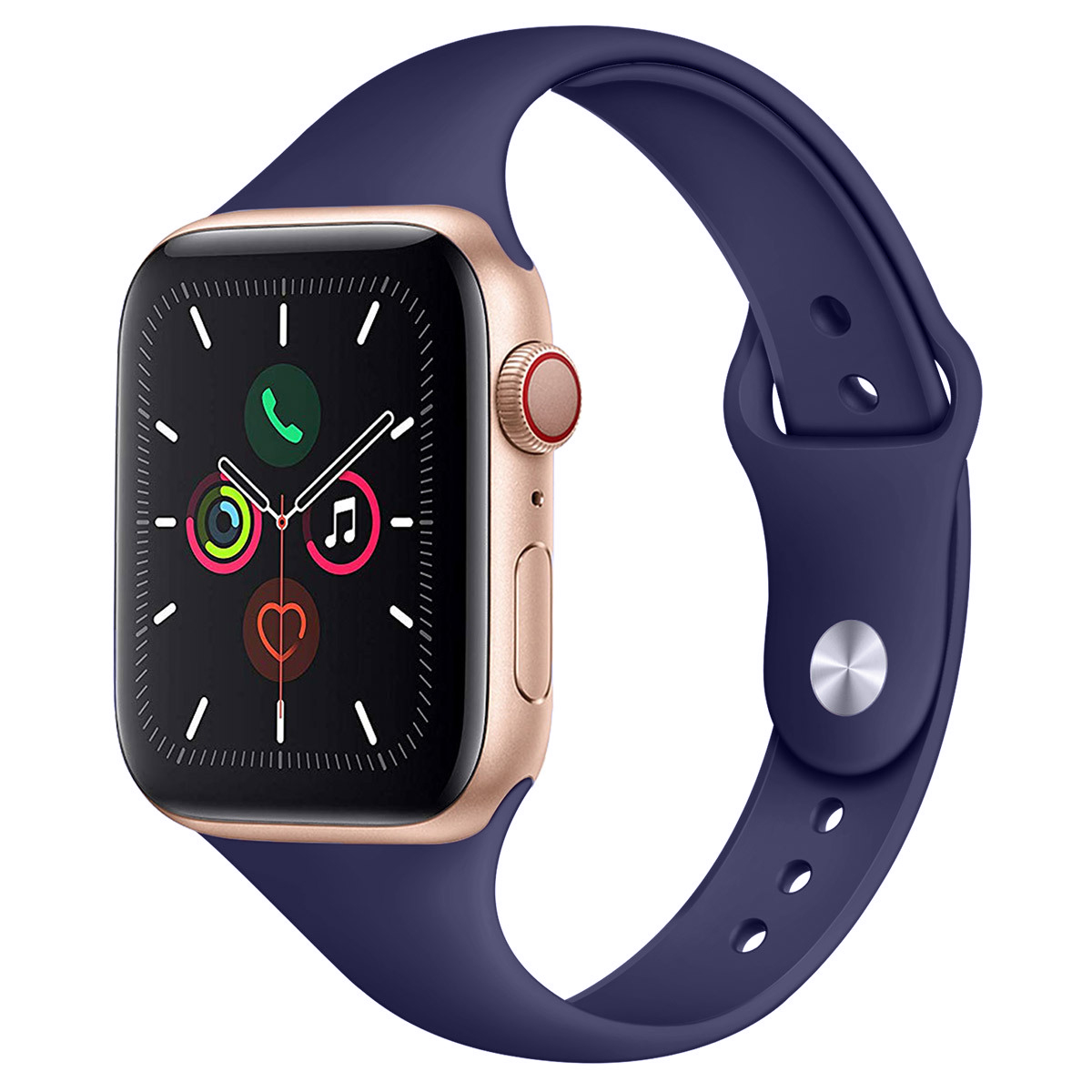 

Сменный ремешок Nuobi Original Slim для Apple Watch 42/44mm Dark Blue, NBRAW42-ORS